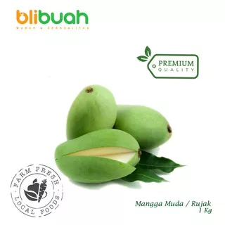 Mangga Muda Rujak 1 Kg / Mangga Rujak / Buah Mangga / Rujak / Ngidam / Buah Segar