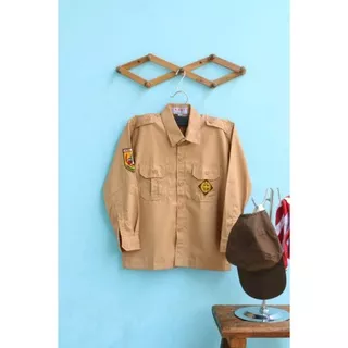 BAJU PRAMUKA, FAMATEX PANJANG, BAJU PRAMUKA SMA, BAJU PRAMUKA BIG SIZE, BAJU LAPANGAN PRAMUKA, PRAMUKA, BAJU PRAMUKA SMP, BAJU PRAMUKA PENGGALANG WANITA, PRAMUKA PENGGALANG PENEGAK, SERAGAM PRAMUKA FAMATEX TANGAN PANJANG LAKI LAKI PEREMPUAN PENGGALANG