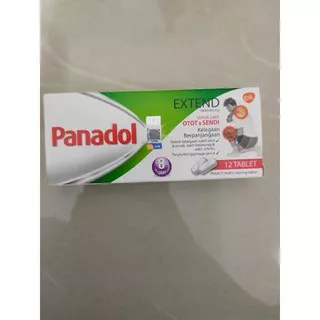 Panadol Extend isi 12tabs untuk sakit otot /sendi muscle and joint pain import malaysia exp 2023