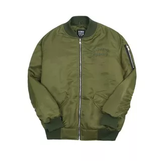 Rowndvsn Jacket Hijau Army - Gothician Green Bomber Rown Division - YS016