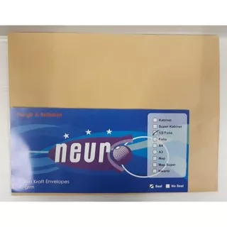 Neuro Amplop Coklat 1/2 Folio SEAL