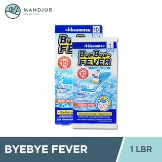 ByeBye Fever anak 1 lembar - Plaster Kompres Demam Untuk Anak