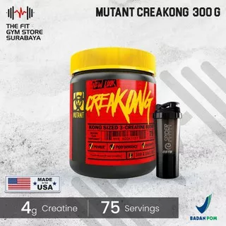 Mutant Creakong 300 Gram Creatine Monohydrate BPOM