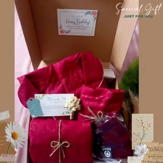 [SPECIAL GIFT Paket 8] Hampers Piyama Murah/Gift Box Piyama/Kado Ulang Tahun/Kado Wisuda & Wedding