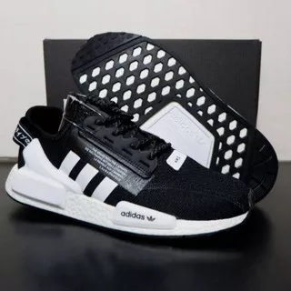 Adidas nmd v2 runner black white IMPORT