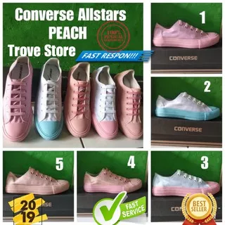 [DISKON] Murah Terbaru TS Sepatu Converse all star peach/ sepatu wanita