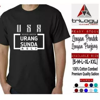 KAOS KEREN USA REUEUS JANTEN URANG SUNDA ASLI SIMPEL SABLON POLYFLEX