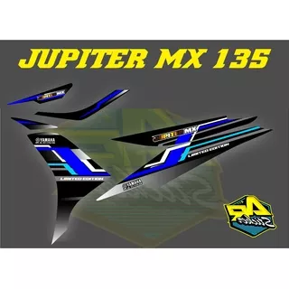 Striping Jupiter Mx 135 Striping Mx New Sticker Jupiter Mx Stripping Stiker Mx Sticker jupiter mx SIMPLE RACING KODE 029