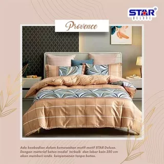 SPREI ANTI GESER KATUN STAR MOTIF PROFENCE | sprei anti kusut katun star homemade