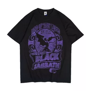 T-SHIRT BLACK SABBATH LORD OF THIS WORLD - BAJU KAOS BAND BLACK SABBATH LORD OF THIS WORLD - PREMIUM SHIRT BLACK TEE - KAOS VINTAGE LENGAN PENDEK OVERSIZE