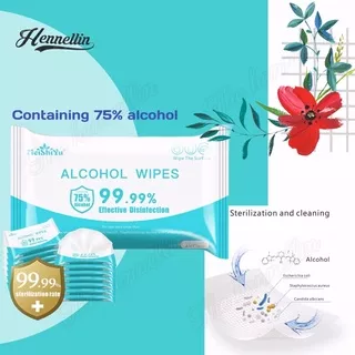 Tisu desinfektan/tisu alkohol 75%/ alkohol wipe
