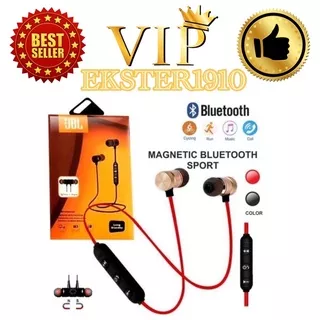 Headset JBL Sport hf Bluetooth Magnetic BT Wireless Sound Audio Music Stereo