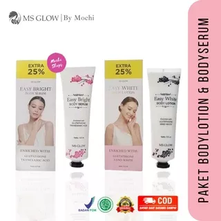 [ORIGINAL] MS Glow Body Lotion Body Serum Nagita Slavina Easy White Easy Bright