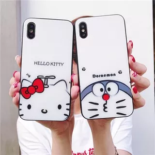 Doraemon Case Jelly Motif Kartun Doraemon Untuk Samsung A21S A31 A11 A6 Plus A8+ A7 2018 A51 A71 A30S A50S A10 A20 A30 A50 A70 J7 J5 J4 J6 Plus