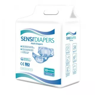 SENSI ADULT DIAPERS S12/M10/L10/XL8 - POPOK SENSI DEWASA / POPOK CELANA UNTUK DEWASA / SENSI