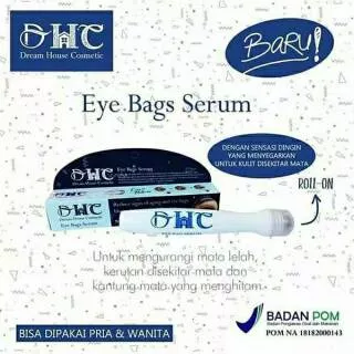 ? YUKI ? Serum mata DHC serum mata panda / dhc eye bag serum kantong mata roll on BPOM like bioaqua
