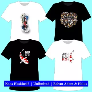 Kaos Ikan Koi Eksklusif | Kaos Pecinta Koi Unlimited | Kaos Komunitas Ikan Koi