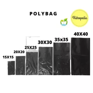 Polybag Hitam (15 x 15 cm) Berkualitas Hidropedia