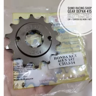 Gear Depan Sss 415 13 14 15 Kct - Mp - Megapro - tiger - verza - sonic 150 - crf - cb150 - cbr150Old