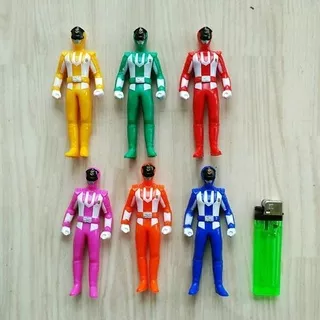 Figure Power Rangers set 6 pcs