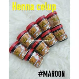 Henna Celup maroon / inai celup