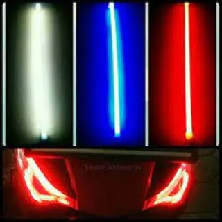 LAMPU LED ALIS NEON LENTUR PANJANG 30CM / LED DRL ALIS FLEXIBLE 30 CM SEIN SEN RUNNING MOBIL MOTOR