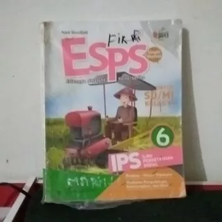 buku esps IPS SD/ Mi kelas 6 penerbit Erlangga