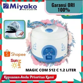 BURUAN BELI!! Magic Com Penanak Nasi Miyako MCM 512 C - 1.2L