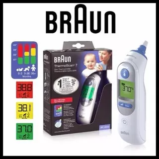 Braun Thermoscan 7 Irt 6520 Ear Thermometer Termometer Age Precision