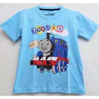 Kaos Karakter Anak laki - Laki Thomas Biru muda - SKids