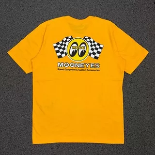 KAOS MOONEYES MOON EYES SPEED EQUIPMENT RACE BACK FULL PRINTED TEES