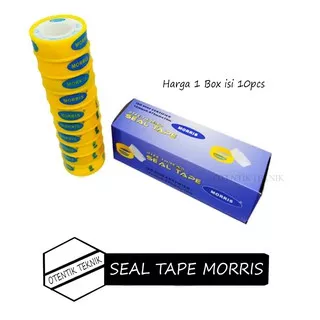 MORRIS SEAL TAPE 1/2 X 10M - SILTIP 1PER2 X 10 METER - SOLATIP PIPA - SEGEL - SELOTIP