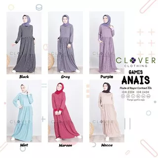 GAMIS ANAIS - CLOVER CLOTHING - GAMIS MOTIF BUSUI