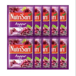 Nutrisari isi 10 sachet @14gr Aneka Varian Rasa