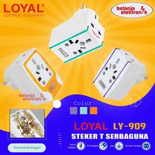 STEKER COLOKAN T UNIVERSAL SERBAGUNA LOYAL LY-909