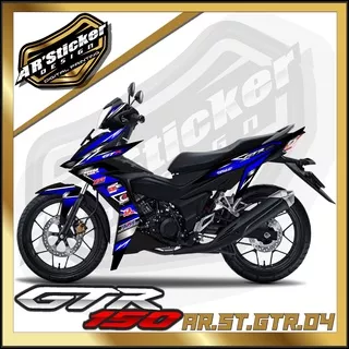 GTR STICKER STRIPING GTR 150 - STIKER MOTOR HONDA SUPRA GTR 150 LIST VARIASI HOLOGRAM AR 04