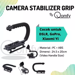 Stabilizer Kamera Camera Stabilizer Grip Video Handle C Gopro DSLR A13