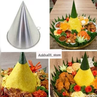 Cetakan Tumpeng Mini / Loyang Tumpeng mini / Cetakan Nasi kuning / Cetakan Tumpeng Krucut