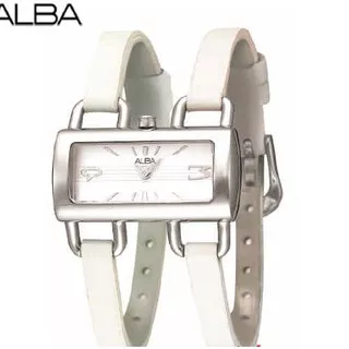 Alba Ladies AEGC69X1 Jam Tangan Wanita AEGC69 Kotak Leather Original