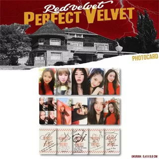 [Photocard] Red Velvet Perfect Velvet