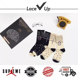 Kaos Kaki Paisley Cactus Jack Dunk Socks - Lace Up Socks