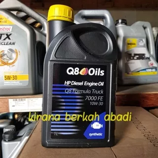 Q8 7000 FE 10W30 DIESEL OIL API CK4 KEMASAN 1 LITER