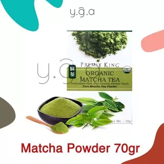 Matcha Powder 70gr / Bubuk Matcha Premix King