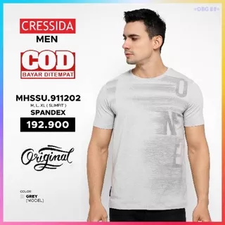 Kaos lengan pendek pria Cressida original Kaos Cresida Kaos Cressida pria MHSSU.911202 MEN