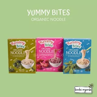 Yummy Bites Organic Noodle 200 gr / Yummy Bites MPASI Noodle / Yummy Bites Baby Noodle