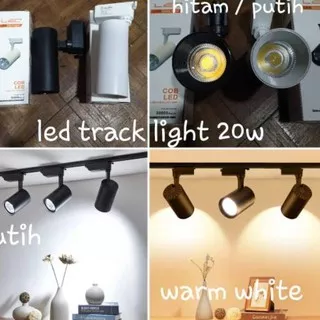 Grosir Merakyat LAMPU LED TRACK LIGHT COB 20W / LAMPU SPOT LIGHT REL 20 WATT HL X1020