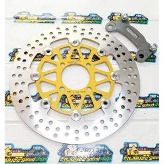 Disc Brake - Piringan Cakram Ktc Racing Floating Uk 260 mm plus Breket Yamaha Mio