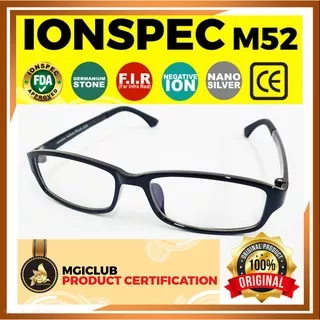 Kacamata Mgi Ionspec M52/Nanospec/Ionspec/Kacamata Mgi Original/Kacamata Medis/Kacamata Ion Nano/Kacamata Ionspec Mgi/Kacamata Nanospec/Kacamata Ionspec/Kacamata Terapi Minus/Kacamata Anti Radiasi/Kacamata Anti Blueray/Kacamata Terapi Minus dan Silinder/