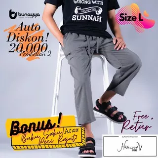 Sirwal Bunayya SIZE L Sirwal Formal Bunayya Celana Sirwal Ikhwan Santai Sholat Sirwal Premium Casual