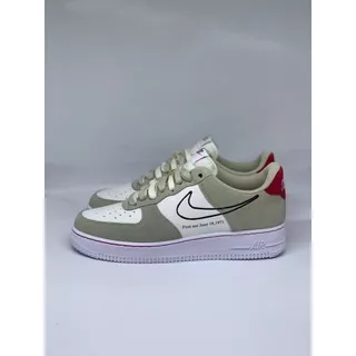 Nike Air Force 1 `07 LV8 First Use Light Sail Red (DB3597 100)